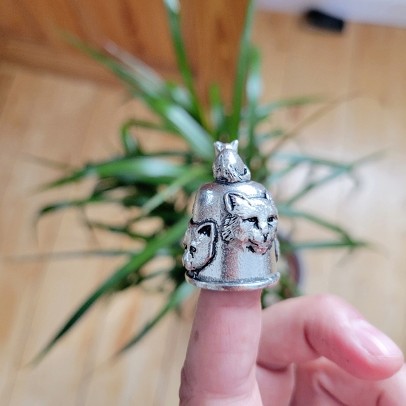 *RARE* Vintage Cat Thimble - Picture 7 of 12